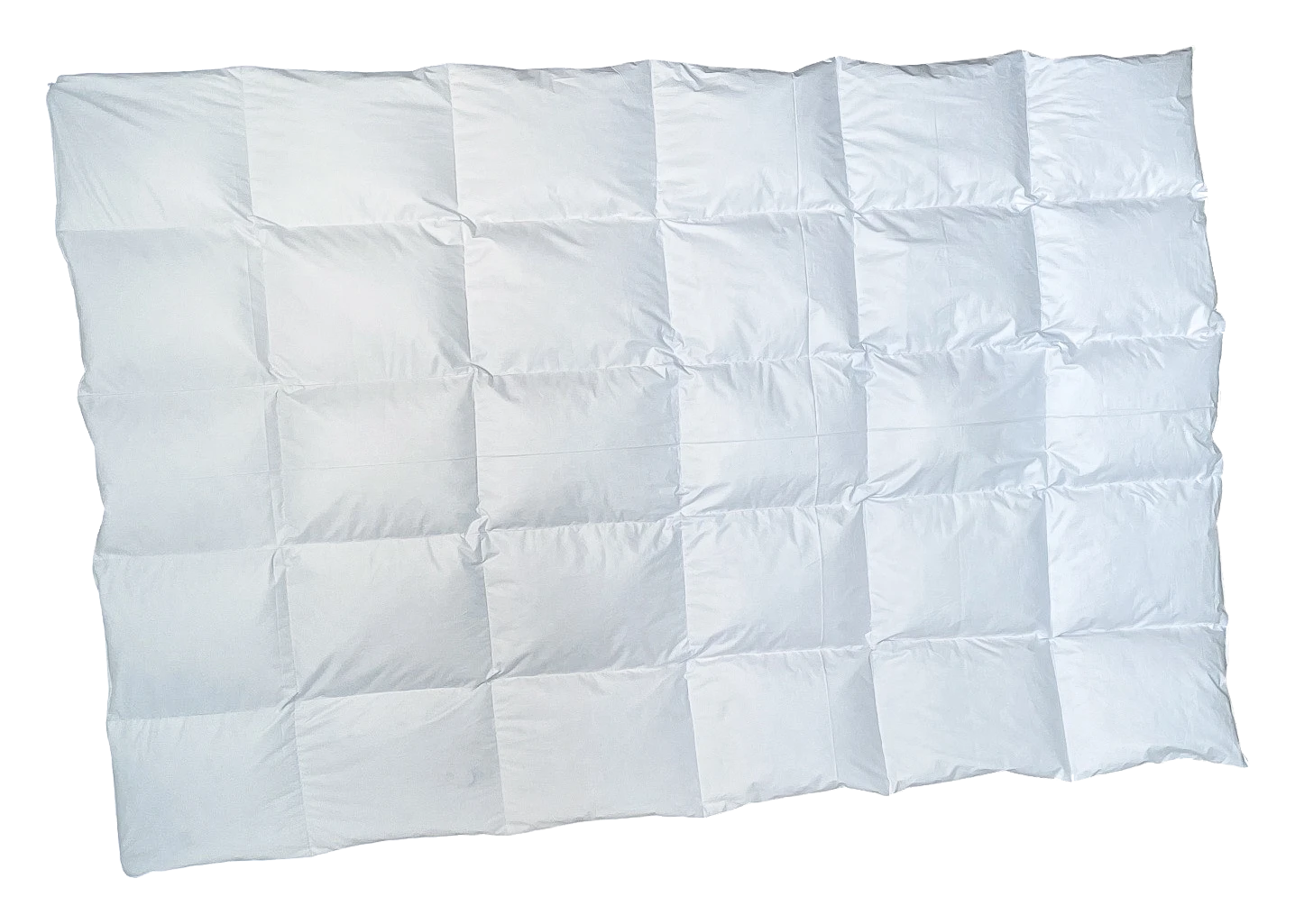 bila-deka-prosivana-do-kostek Péřové prošívané deky: Prošívaná deka do kostek, letní, náplň Exklusive, sypka Exklusive | 140 x 200 | Bílá